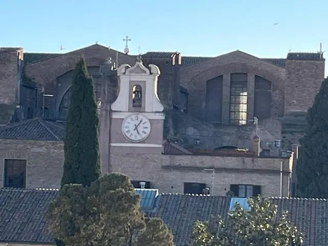 Camera X2 Con Magnifica Vista Sul Chiostro Di Michelangelo E Le Terme Di Diocleziano Rome